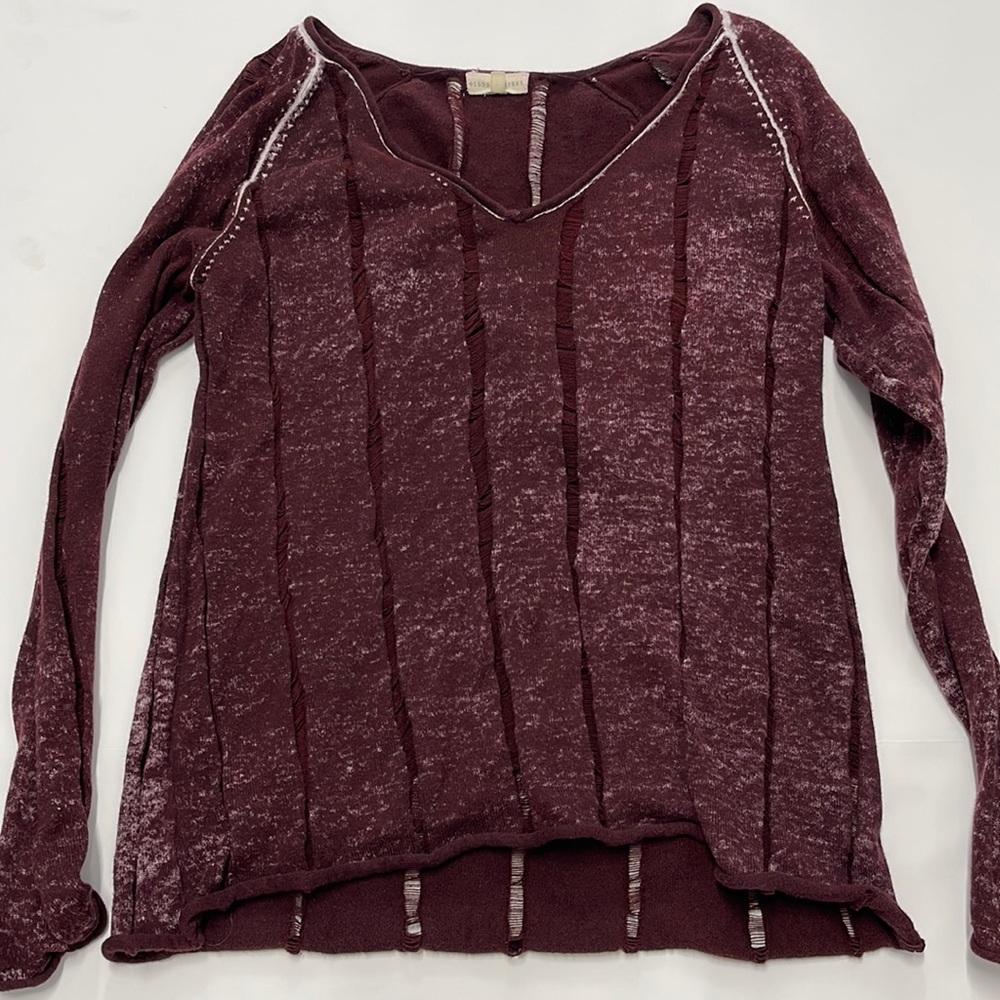 Gilded Intent Red Long Sleeve Shirt Size L